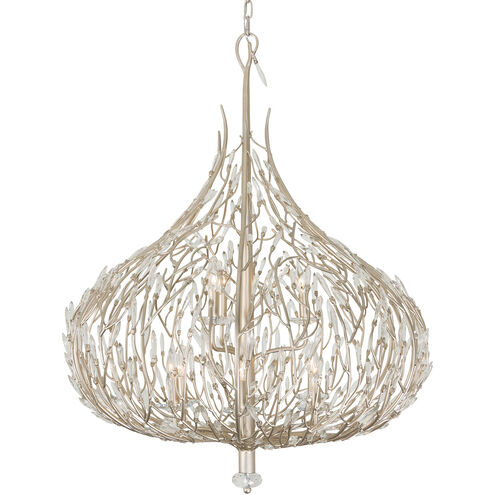 Bask 9 Light 32 inch Gold Dust Pendant Ceiling Light