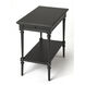 Masterpiece Easterbrook  25 X 24 inch Black Accent Table