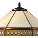 Stone Filigree 24 inch 60.00 watt Bronze with Multicolor Table Lamp Portable Light