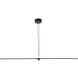Canada LED 2 inch Black LED Chandelier Ceiling Light