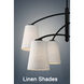 Headington 6 Light 40 inch Coal Chandelier Ceiling Light