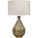 Daybreak 27.5 inch 150 watt Grey Enameled Metal Table Lamp Portable Light