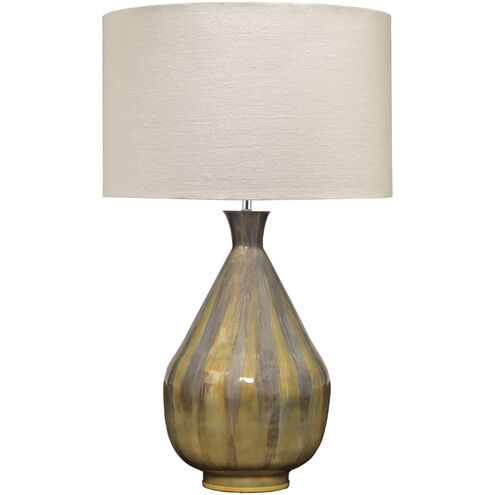 Daybreak 27.5 inch 150 watt Grey Enameled Metal Table Lamp Portable Light