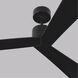 Adler 60 inch Matte Black Ceiling Fan