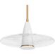 Vasili 1 Light 17.5 inch Clear Seedy Flush Mount Ceiling Light