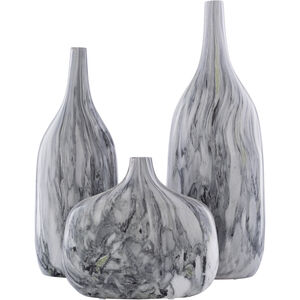 Marble Pewter Outdoor Vase