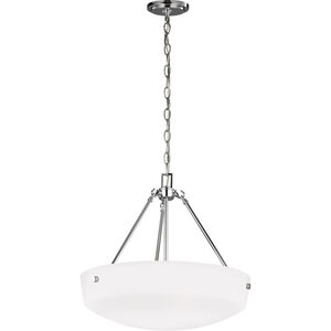 Kerrville 3 Light 19.25 inch Chrome Pendant Ceiling Light