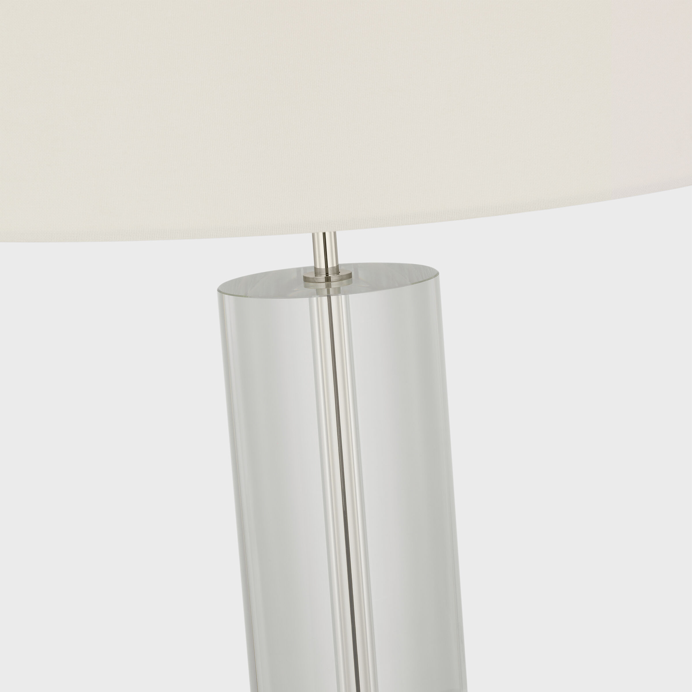 AERIN Lineham 29.5 inch 5.00 watt Crystal and Polished Nickel Cordless Table Lamp Portable Light