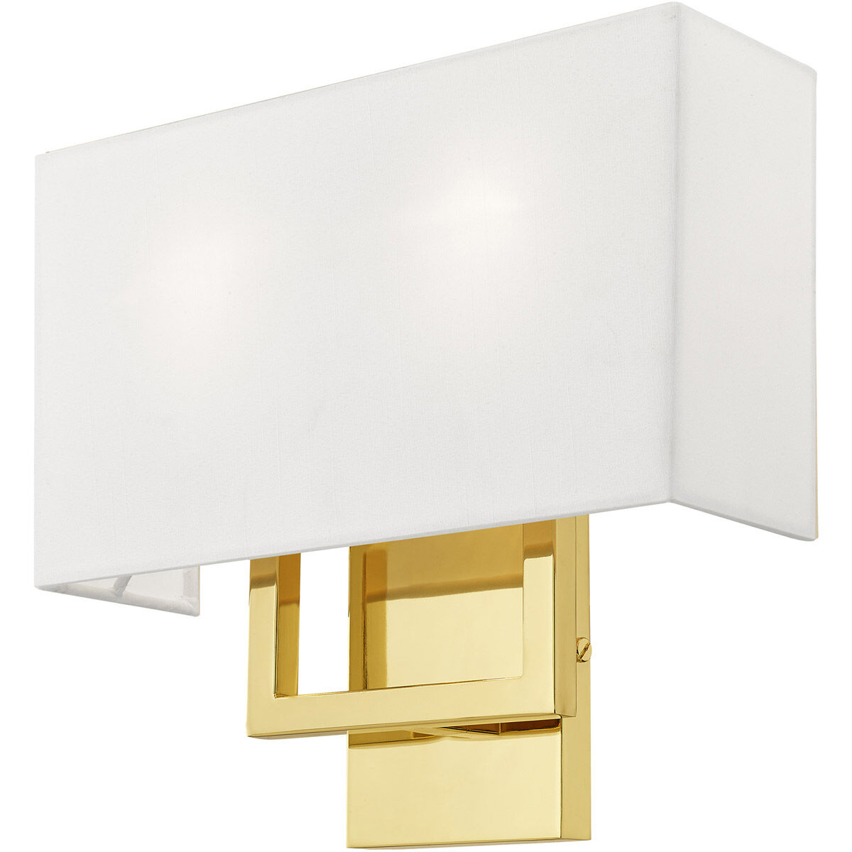Pierson 2 Light 13 inch Polished Brass ADA ADA Wall Sconce Wall Light