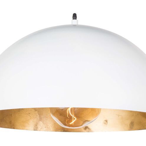 Sigmund 1 Light 23.5 inch White Pendant Ceiling Light, Large