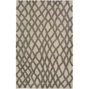Midelt 132 X 96 inch Taupe, Charcoal Rug