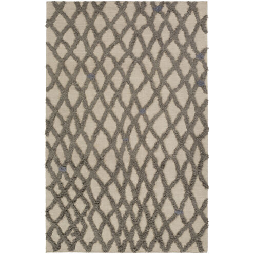 Midelt 96 X 60 inch Taupe, Charcoal Rug