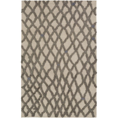 Midelt 132 X 96 inch Taupe, Charcoal Rug