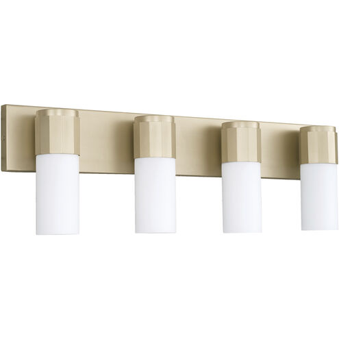 Sutton 4 Light 32 inch Soft Gold Vanity Light Wall Light