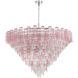 Addis 40 Light 62 inch Polished Chrome Chandelier Ceiling Light