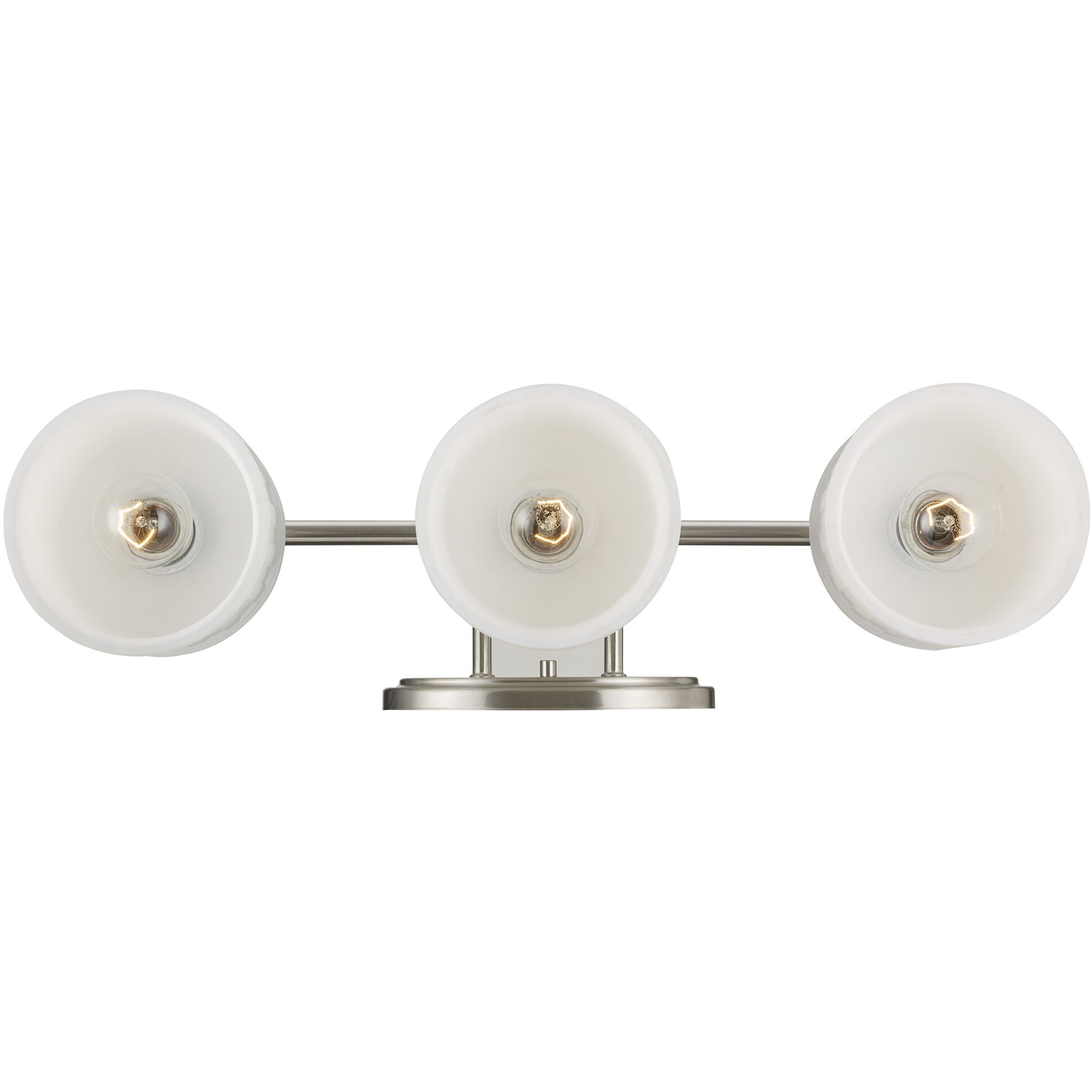 Cahill 3 Light 24 inch Brushed Nickel Vanity Bar Wall Light