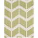 Fallon 36 X 24 inch Lime, Beige Rug