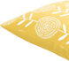 Lachen 18 inch Saffron Pillow Kit in 18 x 18, Square
