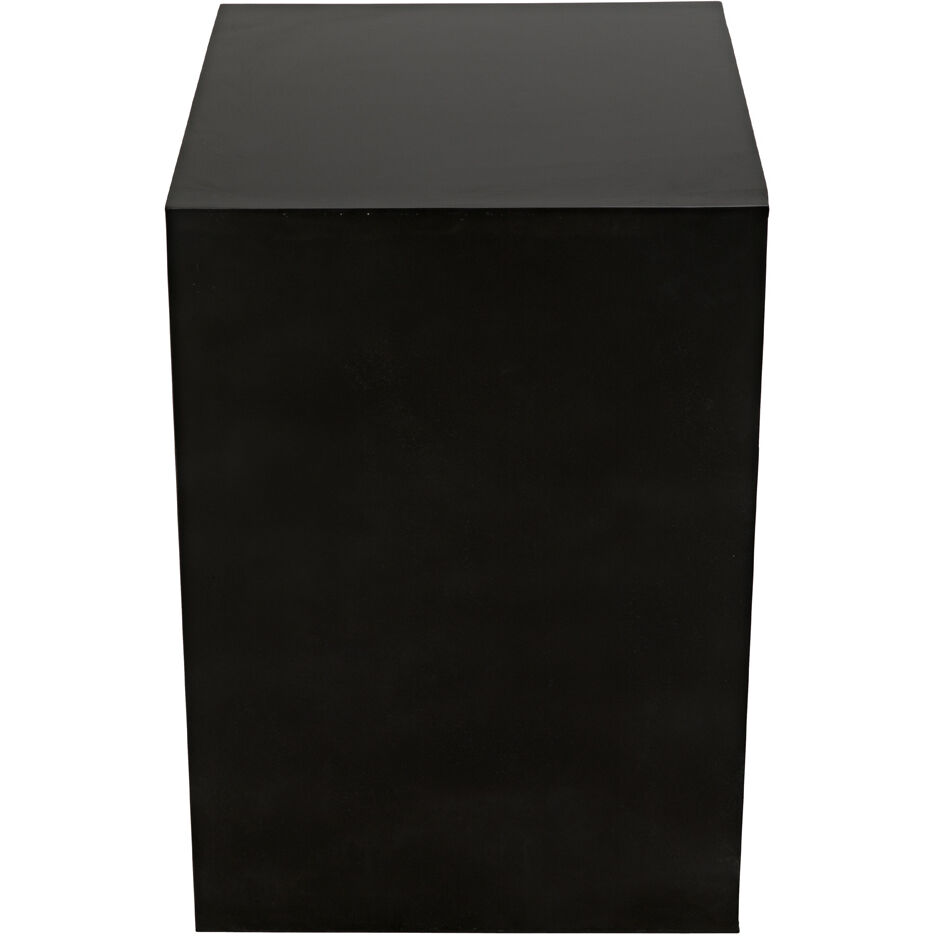 Quintin 26 X 19.5 inch Matte Black Side Table