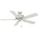 Ainsworth 54 inch Cottage White with Cottage White, Cottage White Blades Ceiling Fan
