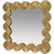 Ethos 35.5 X 35 inch Antique Brass Mirror