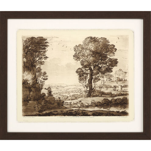 Scenic Collection Sepia Framed Art