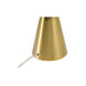 Crystal Accent 31.5 inch 100 watt Gold/Clear Buffet Lamp Portable Light