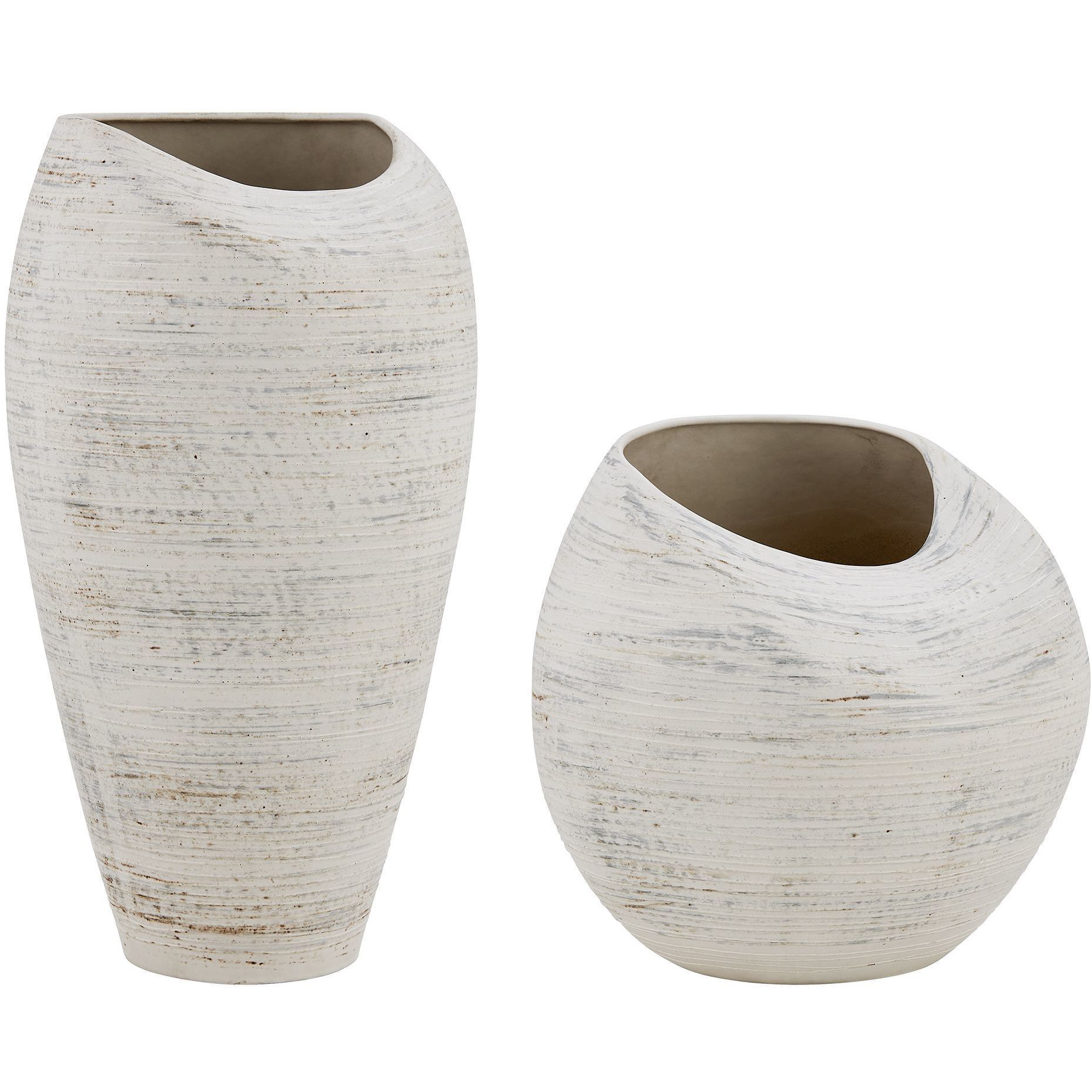 Inara 9.5 X 9.5 inch Indoor-Outdoor Vases, Set of 2
