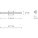 Lyra LED 24 inch Satin Nickel Vanity Light Wall Light, Linear
