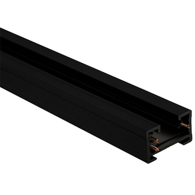 J 2-Circuit Track 120 Black Track Component Ceiling Light