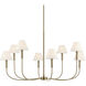 Eadie 8 Light Champagne Bronze Chandelier Foyer Ceiling Light