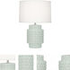 Small Dolly 21.38 inch 150 watt Celadon Accent Lamp Portable Light in Fondine