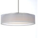 Prime LED 20 inch Satin Nickel Single Pendant Ceiling Light