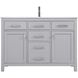 Lewis 48 X 22 X 34 inch Grey Vanity Sink Set
