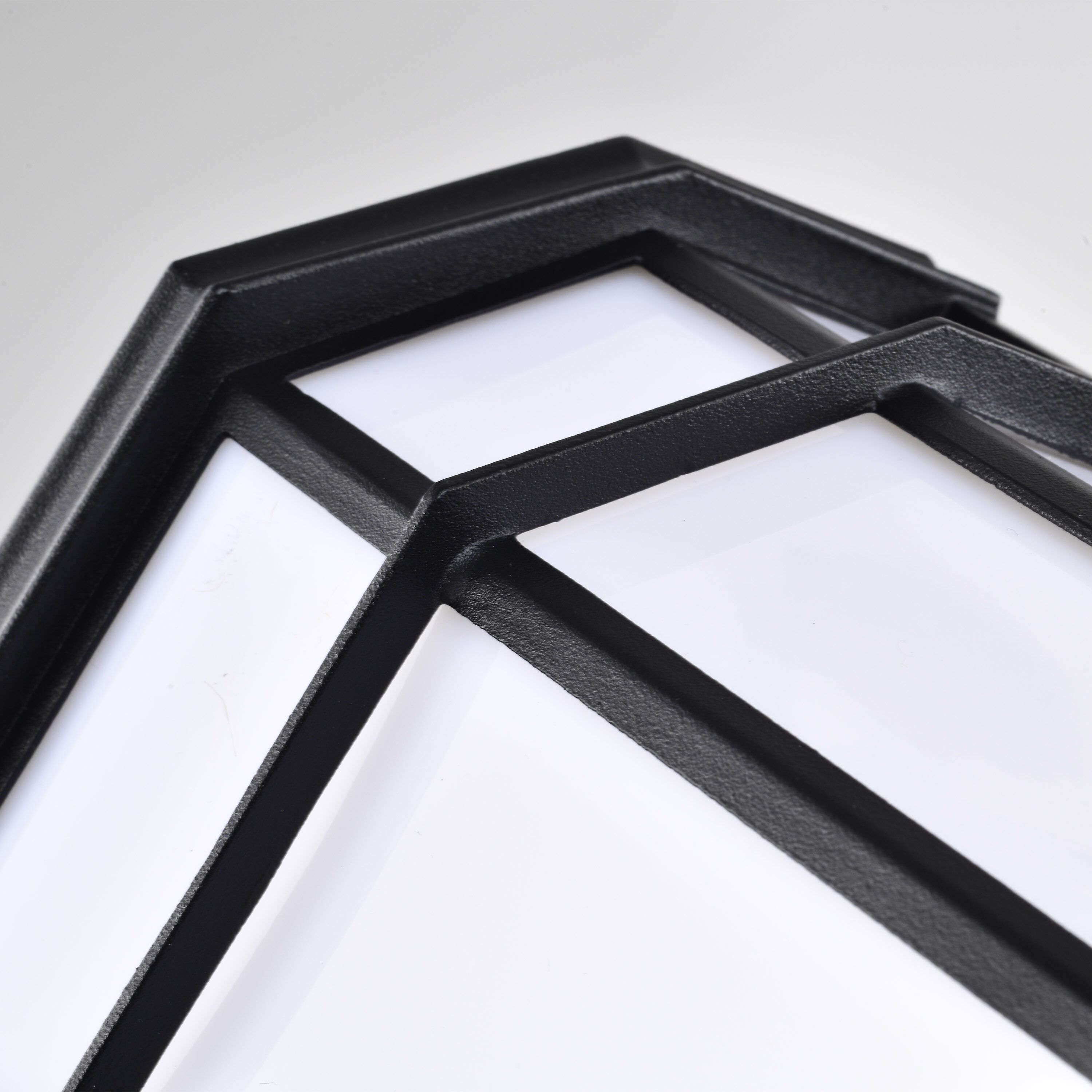 Brentwood LED 10 inch Black Bulkhead