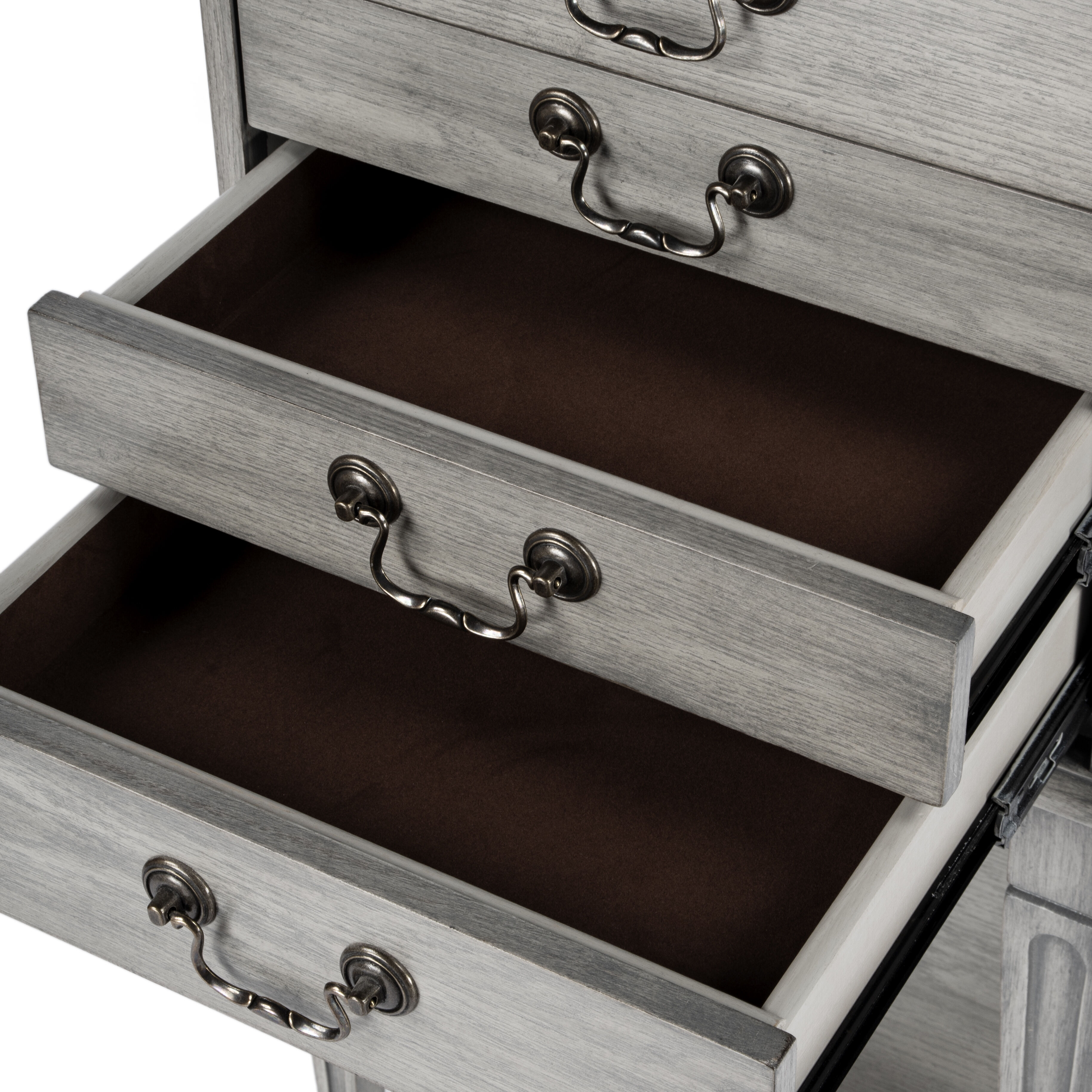 Hardwick 4-Drawer Chest in Gray