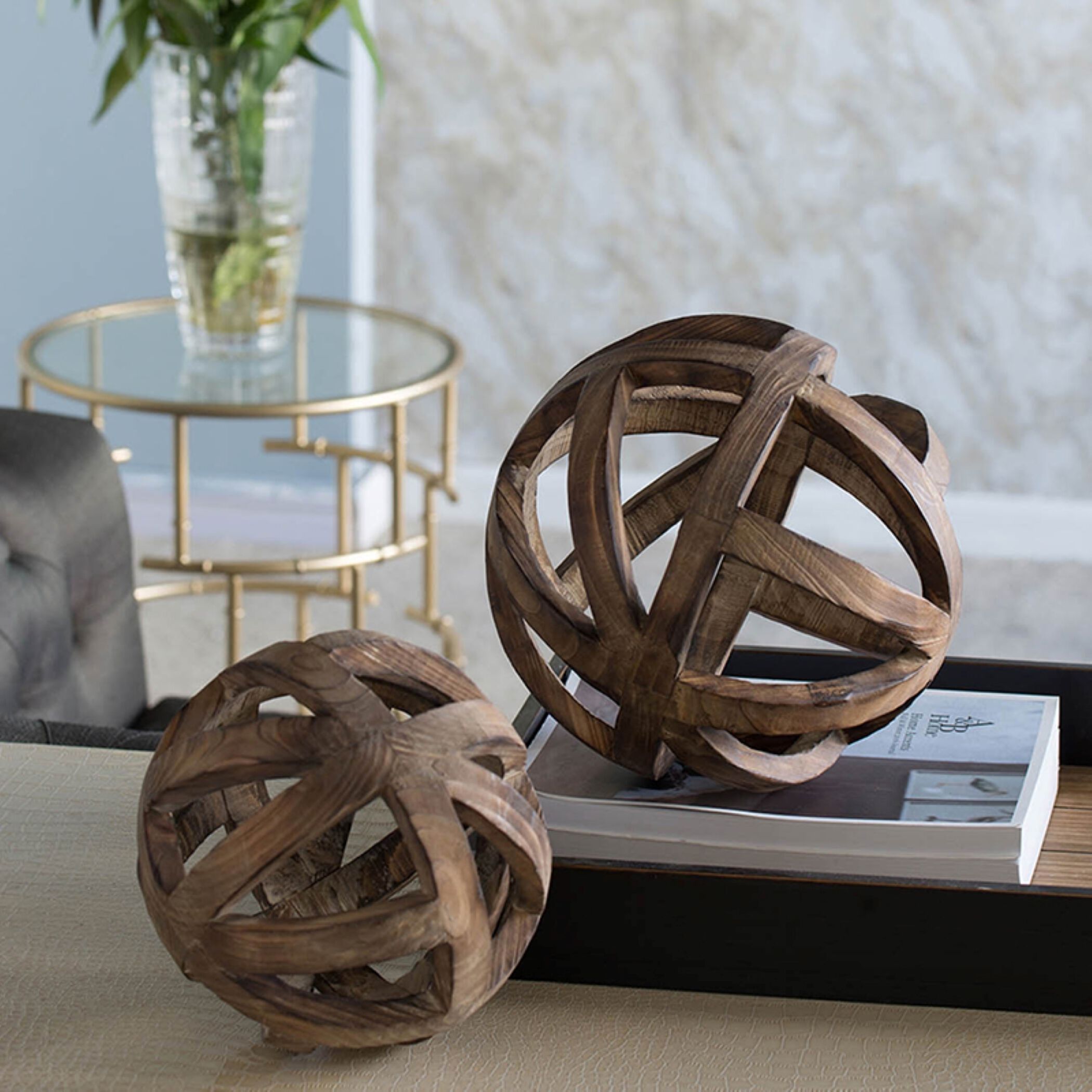 Ravello Natural Decorative Orb
