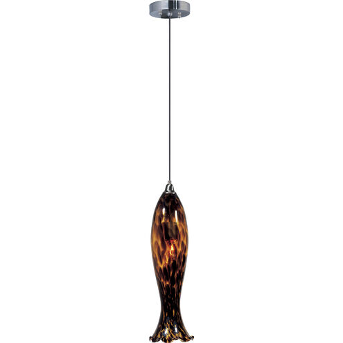 Hue 1 Light 5.5 inch Satin Nickel Mini Pendant Ceiling Light