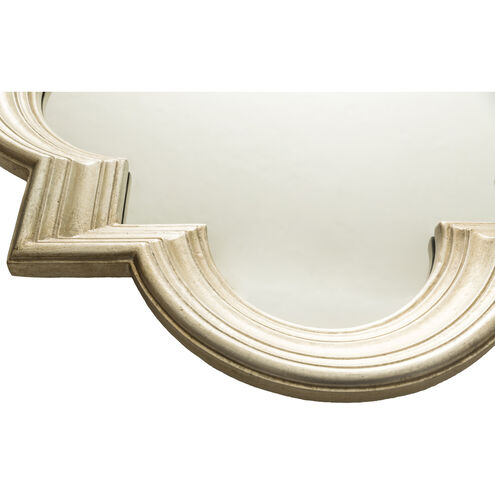 Salima 34 X 34 inch Silver Mirror, Arch/Crowned Top