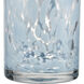 Casta 6.25 X 3 inch Vase in Light Blue and Clear