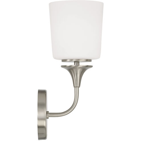 Presley 1 Light 5.5 inch Brushed Nickel Sconce Wall Light