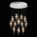 Essence 12 Light 21 inch Silver Pendant Ceiling Light