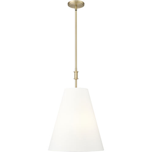 Adorra 3 Light 16 inch Vintage Brass Indoor Pendant Ceiling Light
