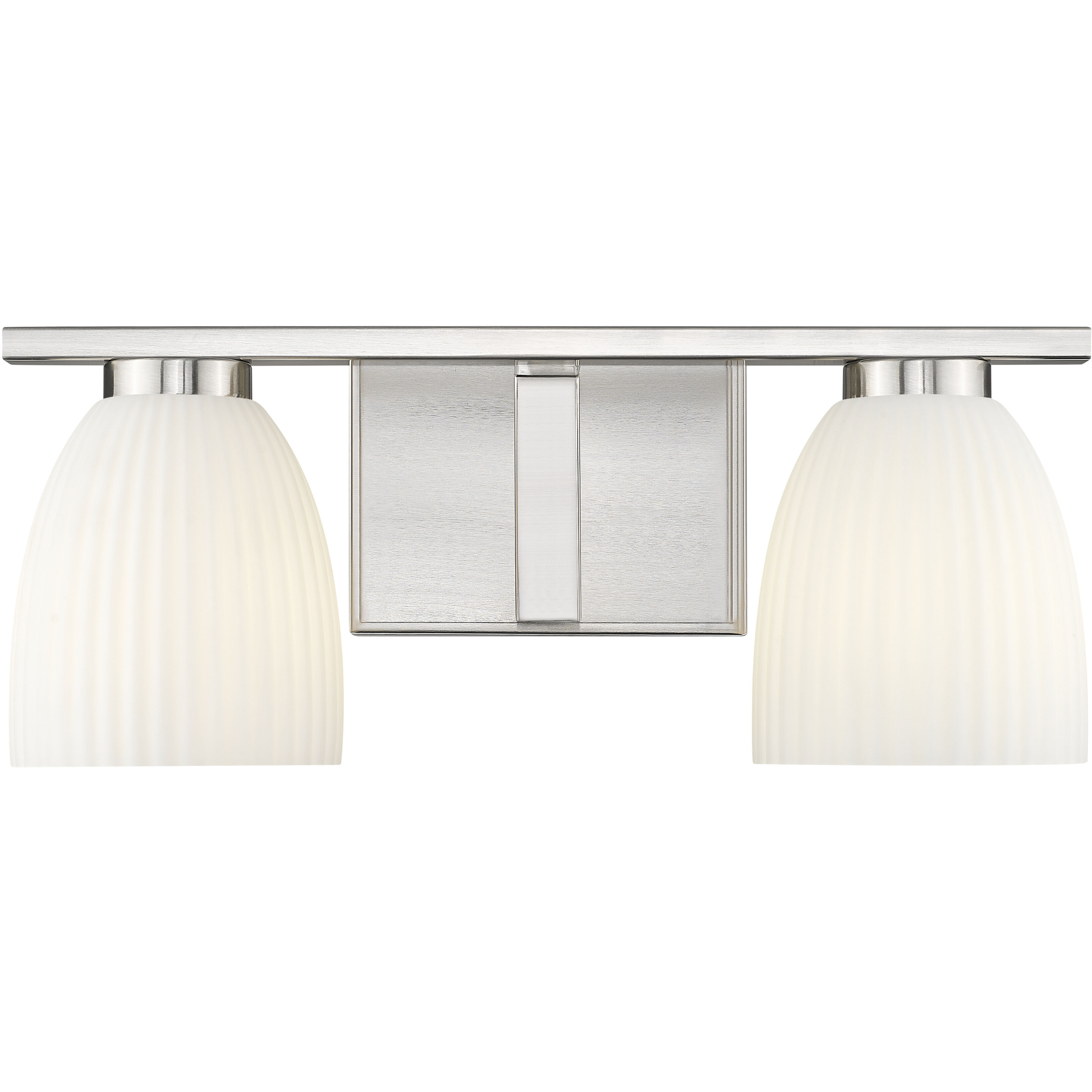 Naya 2 Light 16 inch Brushed Nickel Bath Vanity Light Wall Light