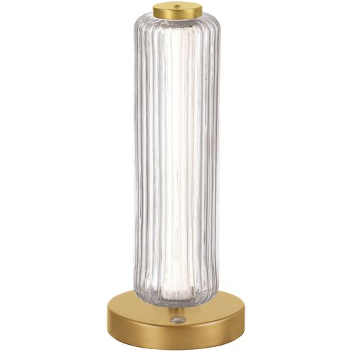 Ramona 15 inch 10.00 watt Aged Brass Table Lamp Portable Light
