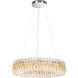 Sarella 12 Light 24 inch White Pendant Ceiling Light in Heritage