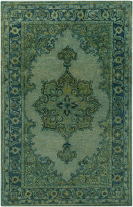 Mykonos 36 X 24 inch Olive Rug in 2 x 3, Rectangle
