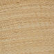 Scalloped 1 Light 24 inch Antique Brass Pendant Ceiling Light in Natural Raffia