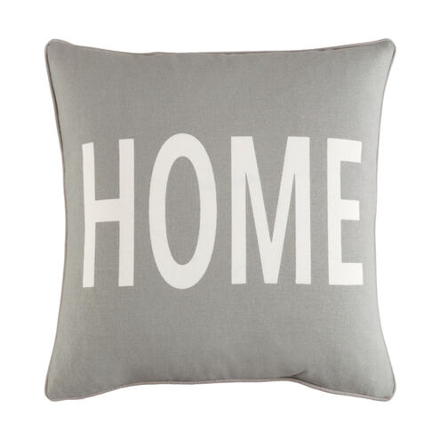 Glyph 18 X 18 inch Light Gray Pillow Kit, Square