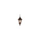 Commons 3 Light 11 inch Black Outdoor Hanging Lantern